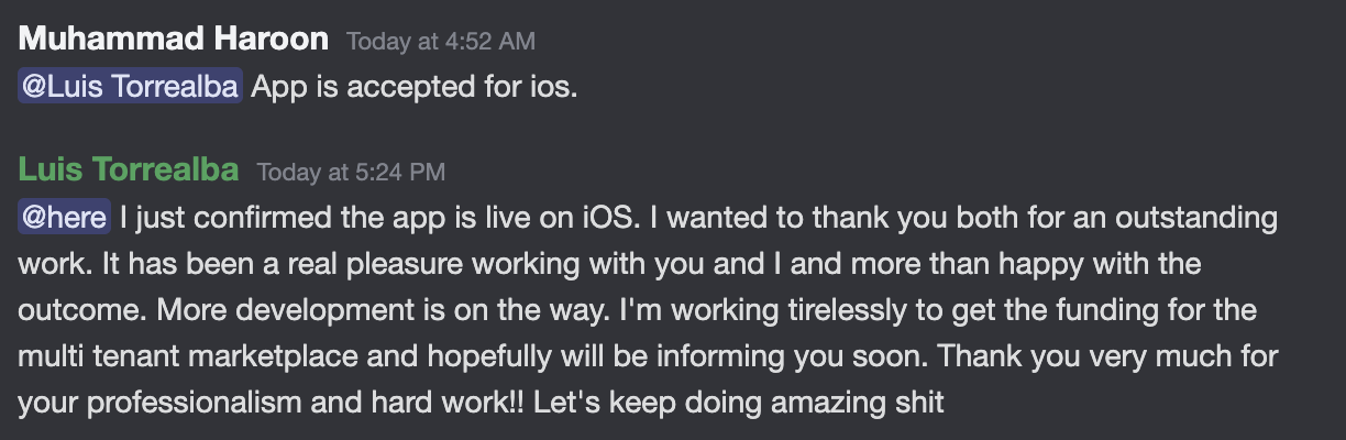 Client Review 1